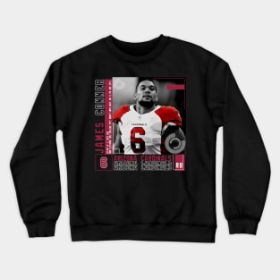 James Conner Paper Poster Crewneck Sweatshirt